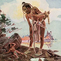 Charles Marion Russell, Indian old-man stories