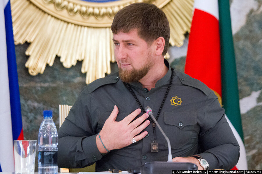 Встреча с Рамзаном Кадыровым