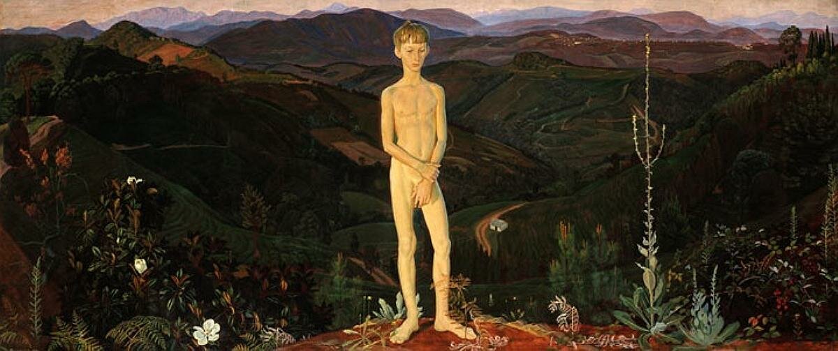 Мальчик и горы, 1972 год, Жилинский Дмитрий Дмитриевич (1927-)