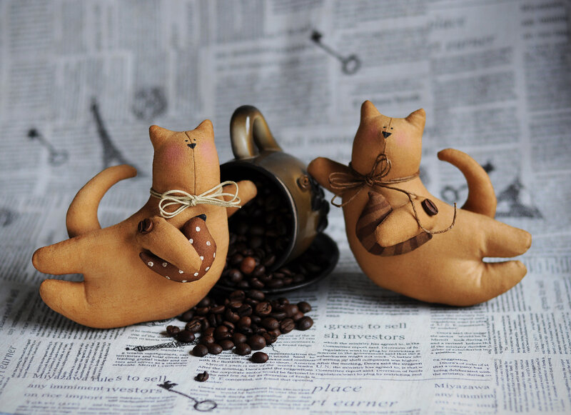 кофейные коты