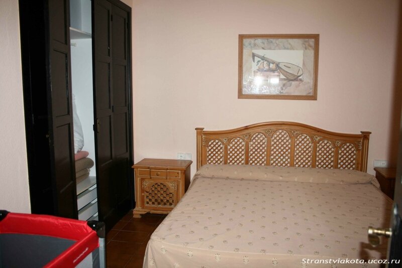 Спальня в 1-спальном апартаменте в Los Cardones