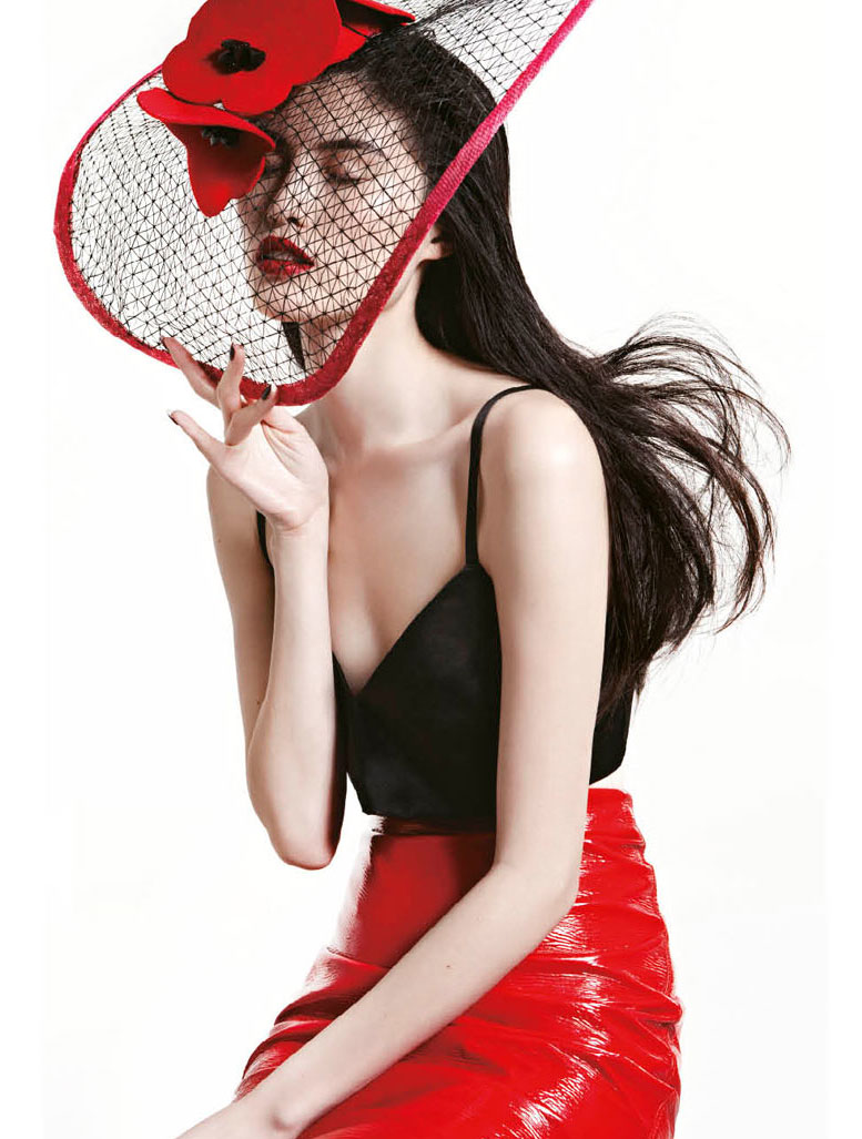 модель Сью Хи / Sui He, фотограф Mei Yuan Gui
