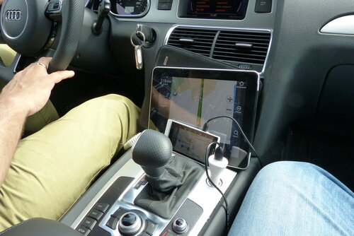 Sony Xperia S в качестве навигатора
