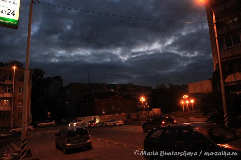На закате дня, Саратов, 31 августа 2012 года