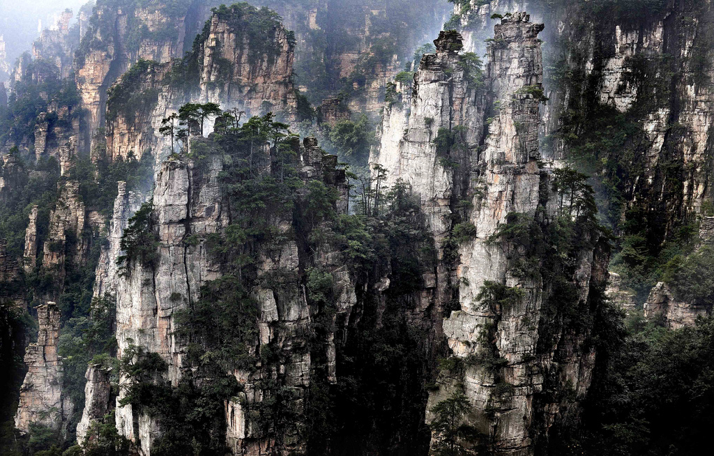 Китайские пейзажи. Фотограф Thierry Bornier