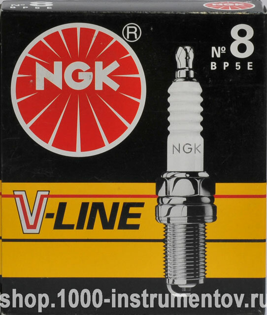 Свечи зажигания NGK V-line № 8 (BP5E) 406дв. карбюратор