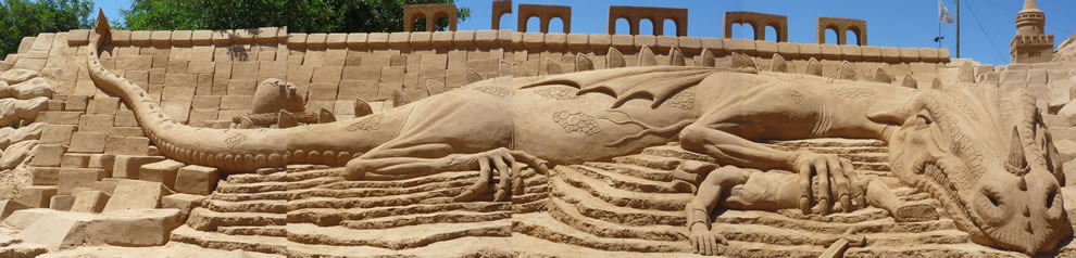 песчаные скульптуры
