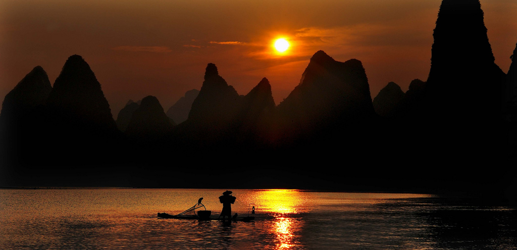 Китайские пейзажи. Фотограф Thierry Bornier