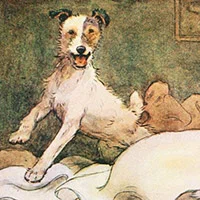 Cecil Aldin, White-ear and Peter