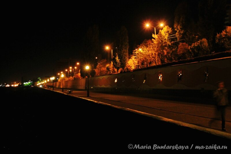 Вечерняя прогулка по Набережной Космонавтов, 21 октября 2012 года