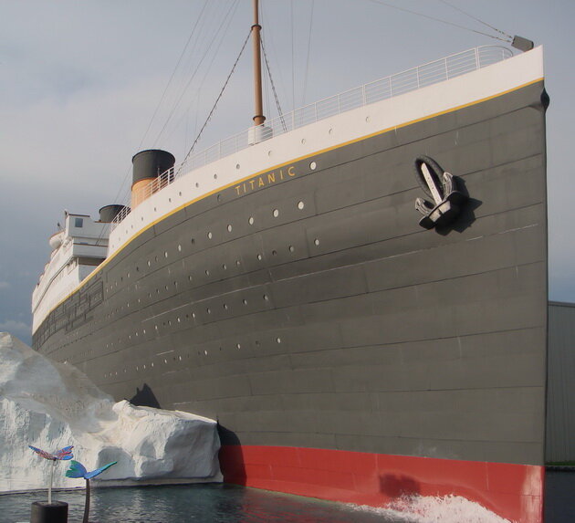 Музей Титаника в Бренсоне. США