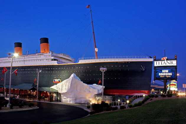 Музей Титаника в Бренсоне. США