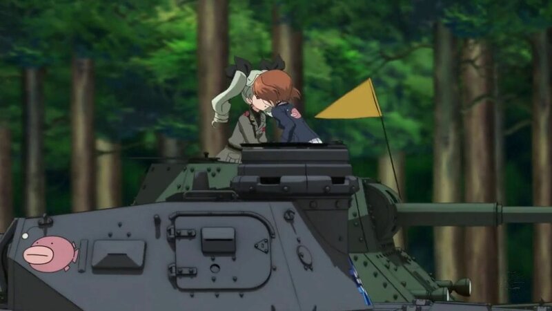  Girls und Panzer: Ooarai Joshi Gakuen vs Anzio Koukou, 2014. 