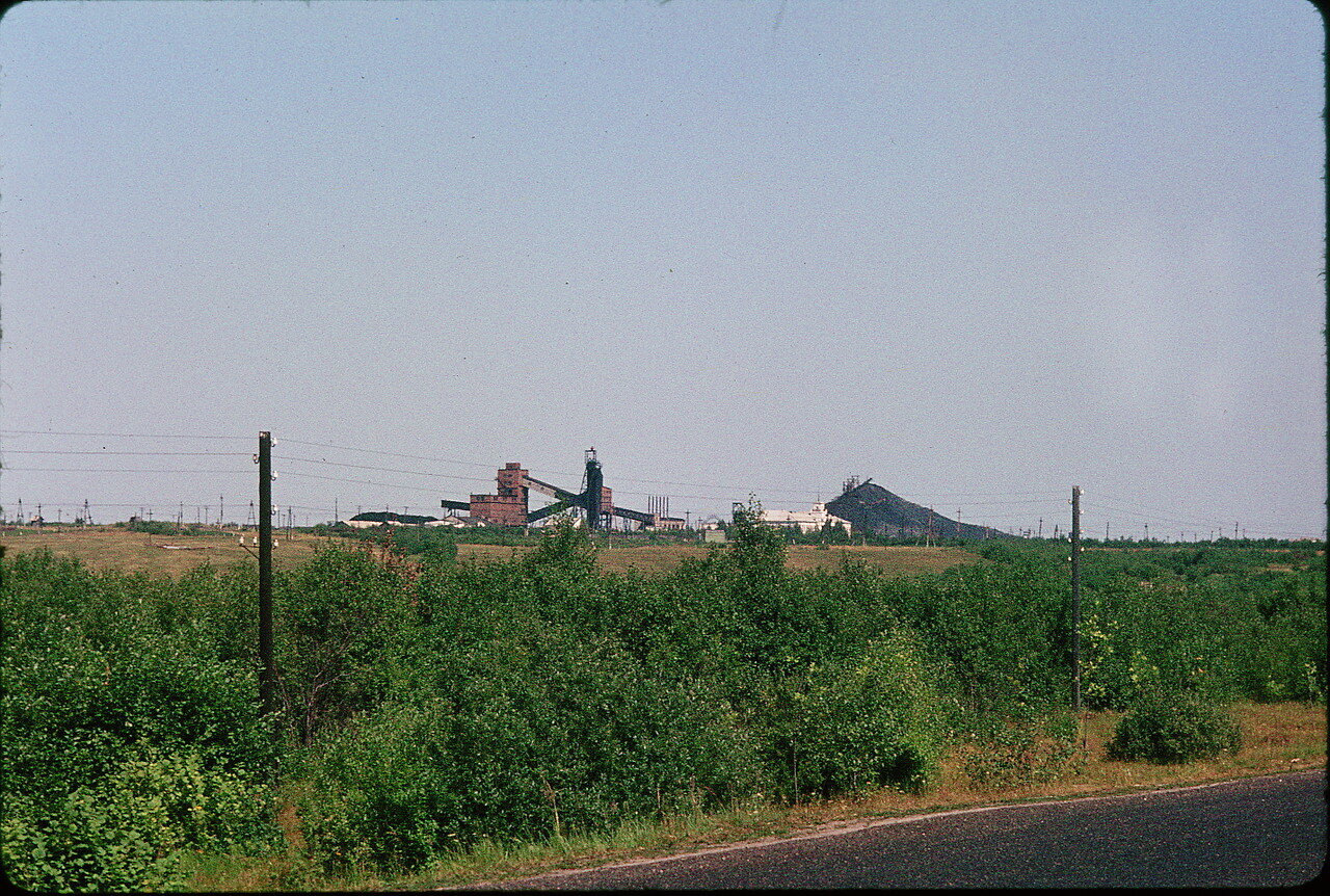 Угольная шахта близ Издешково