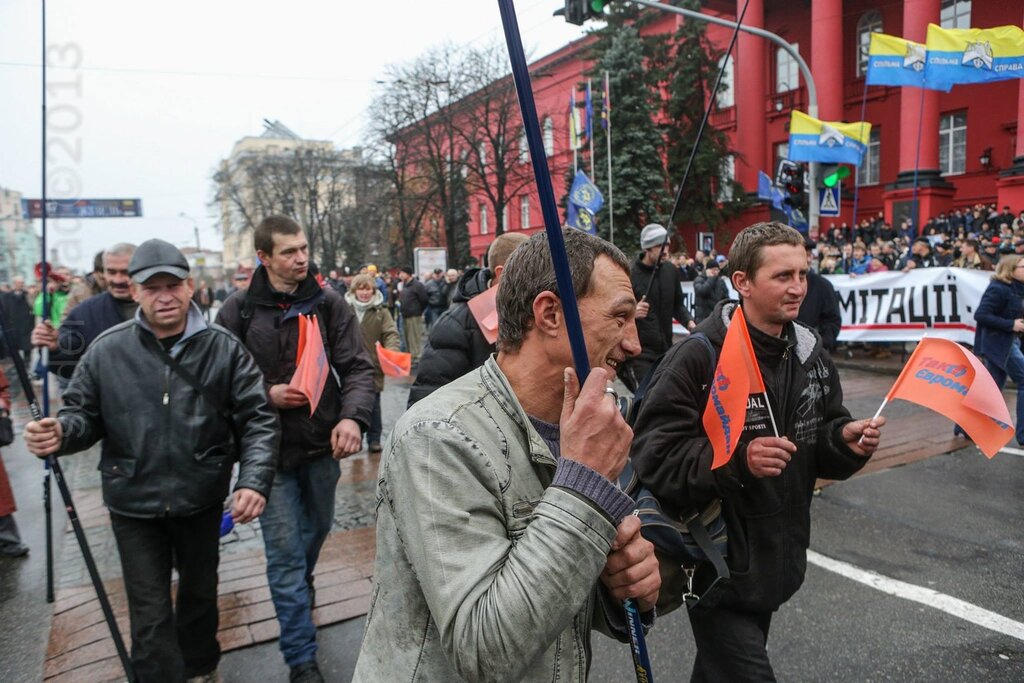 Гей-марш на Евромайдане в Киеве