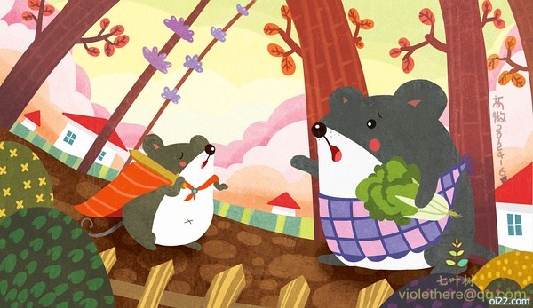 图片-来自七叶树的《温暖纯净的世界》插画欣赏(oi22.com)