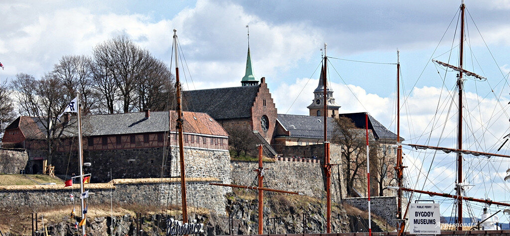 Акерсхус - крепость на Осло фьордом