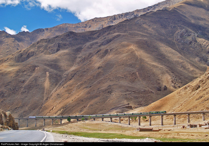 Железная дорога в Тибете