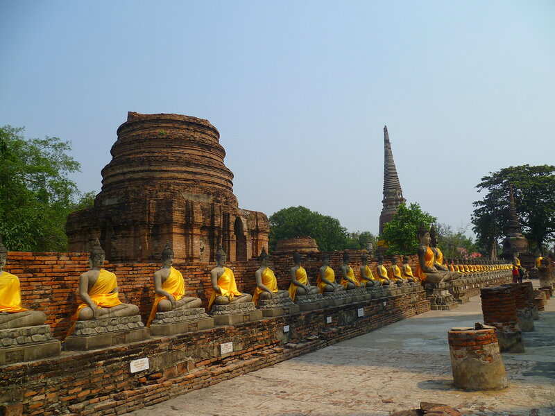 Таиланд, Аюттайя - Ват Яй Чай Монгкон (Thailand, Ayutthaya -  Wat Yai Chai Mongkhon)
