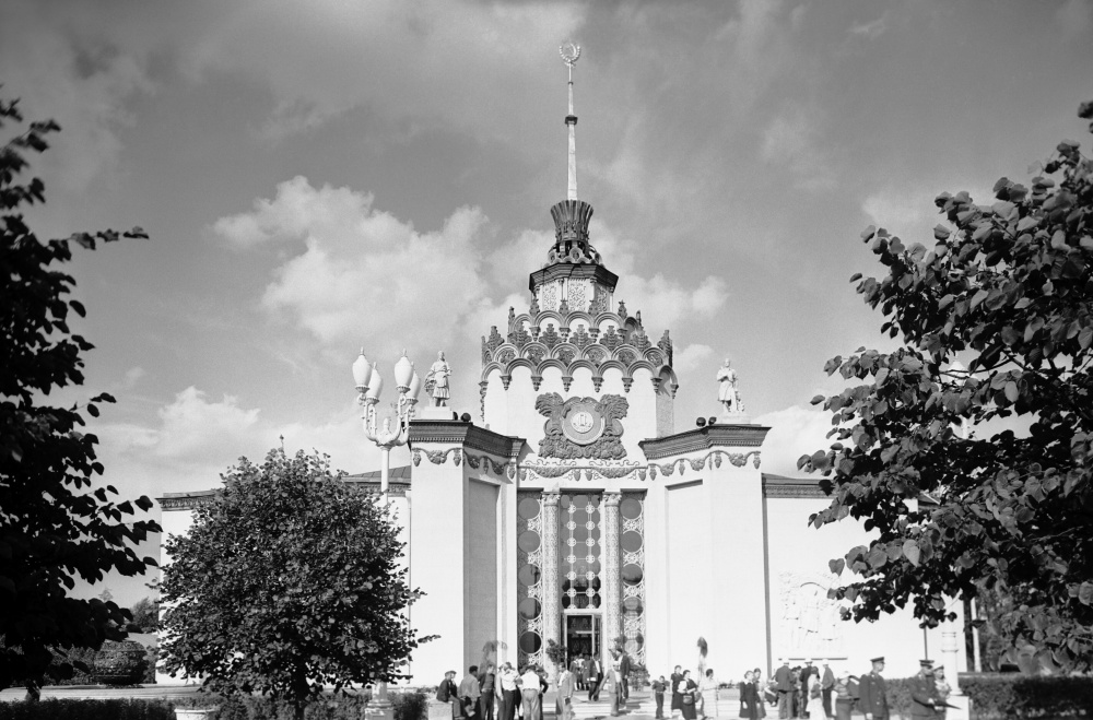 Павильон Атомная энергия, 1956 год. ИТАР-ТАСС/Николай Акимов