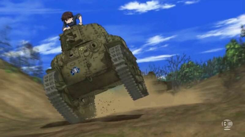  Girls und Panzer: Ooarai Joshi Gakuen vs Anzio Koukou, 2014. 