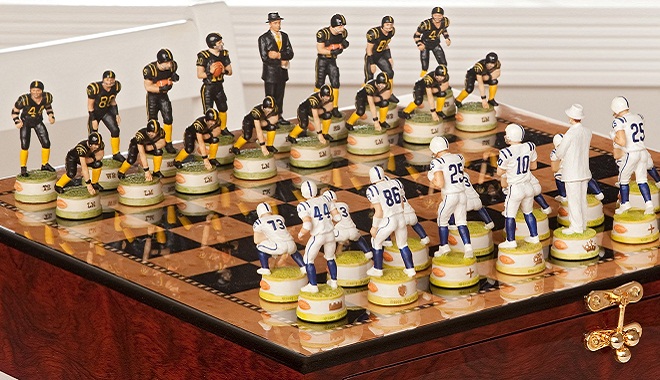 шахматы – американский футбол