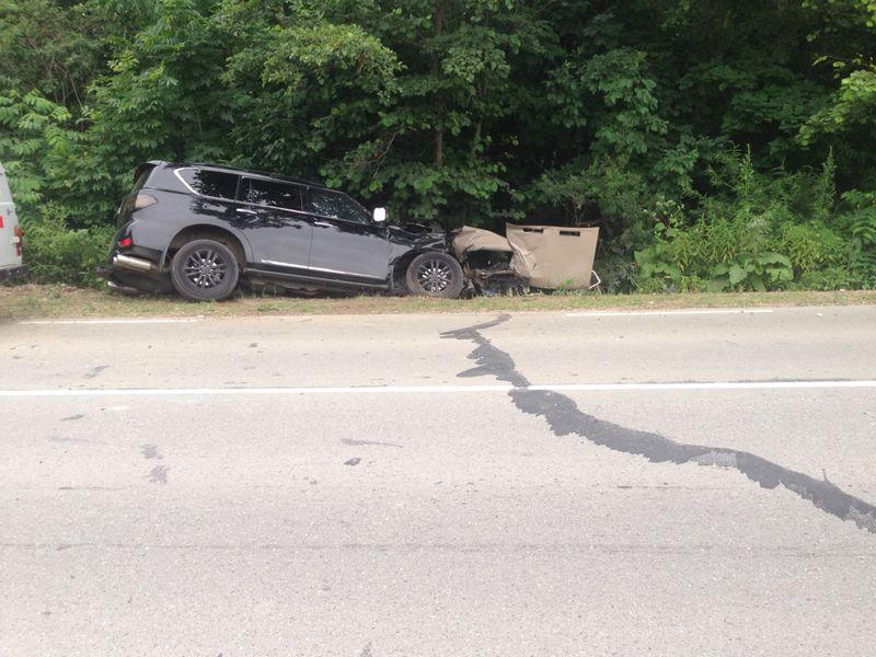 В Приморье ВАЗ 2106 столкнулся с Nissan Patrol: один человек погиб