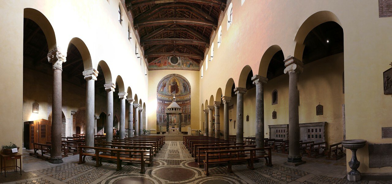 Рим. Базилика святого Саввы (Basilica di San Saba)