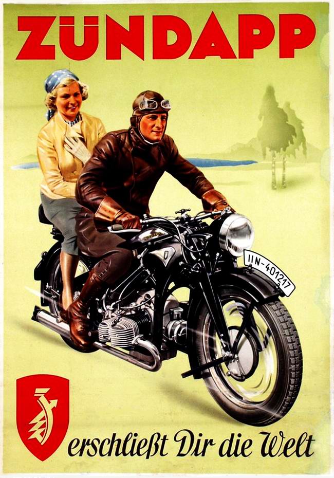 Zundapp - Германия (1936 год) - 1
