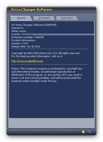Av Voice Changer Software Diamond 4.0 Download