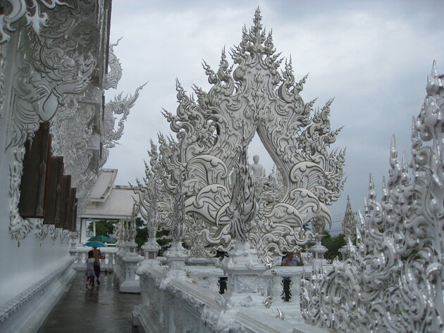 Белый храм Wat Rong Khun. Таиланд