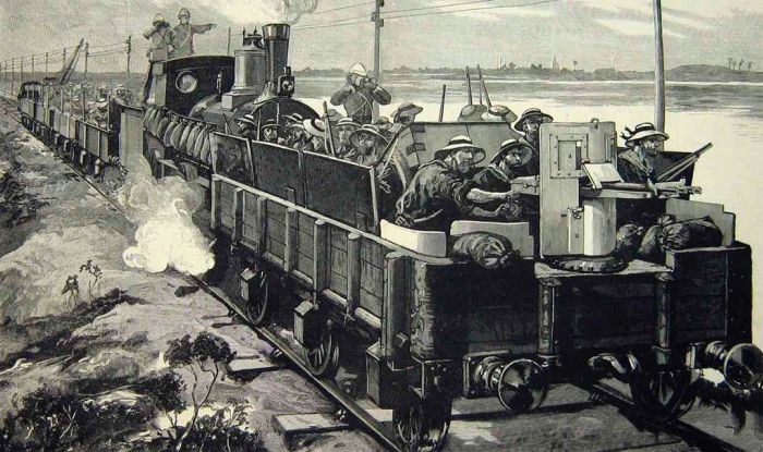 История бронепоезда