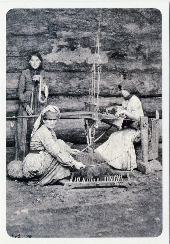Рукоделие горских женщин. Конец XIX века.