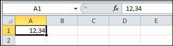 Как в Excel происходит форматирование числовых данных