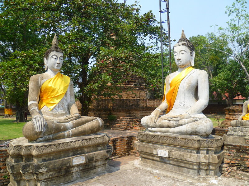 Таиланд, Аюттайя - Ват Яй Чай Монгкон (Thailand, Ayutthaya -  Wat Yai Chai Mongkhon)
