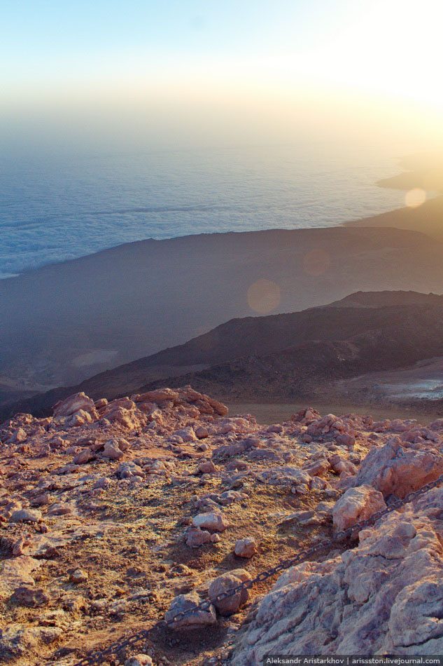 Тенерифе: Рассвет на вулкане