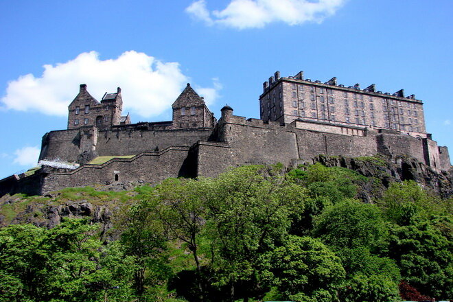 Эдинбургский замок. Шотландия