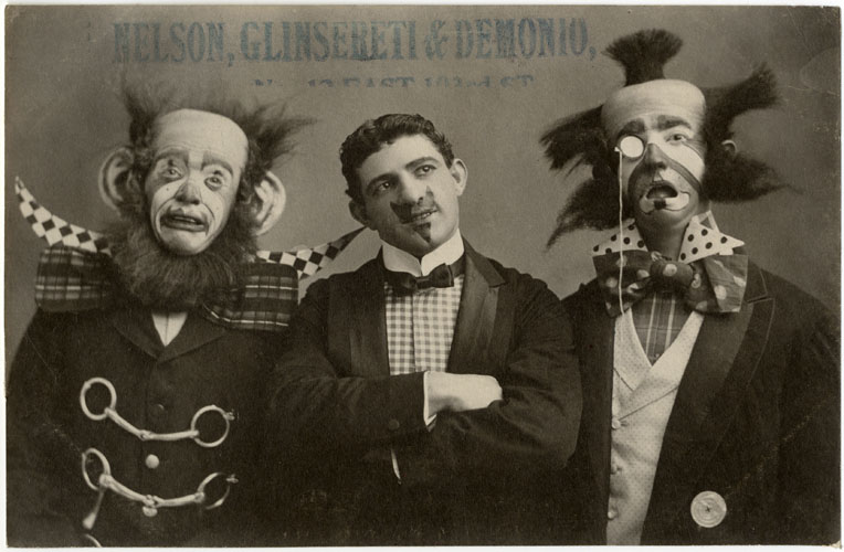 Клоуны 1900 - 1930 г
