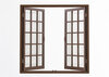 スタンダードな木製のドアやステンドグラスの窓、アンティークの扉や和風の引き戸、障子など多種多様なドア・窓の写真を収録。