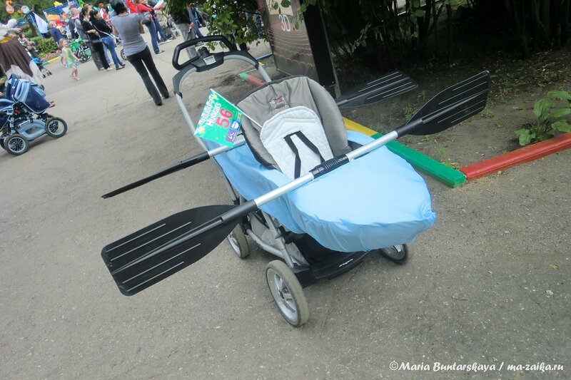 Второй парад колясок, Саратов, городской парк, 02 июня 2013 года