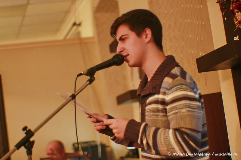 Рождественский вечер, Саратов, кафе 'Art-Налёт', 08 января 2014 года