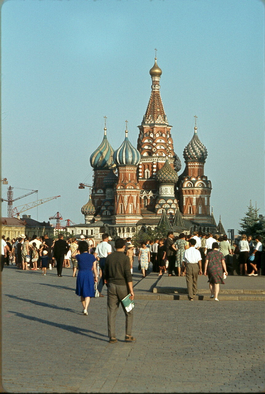 Красная площадь и собор Василия Блаженного