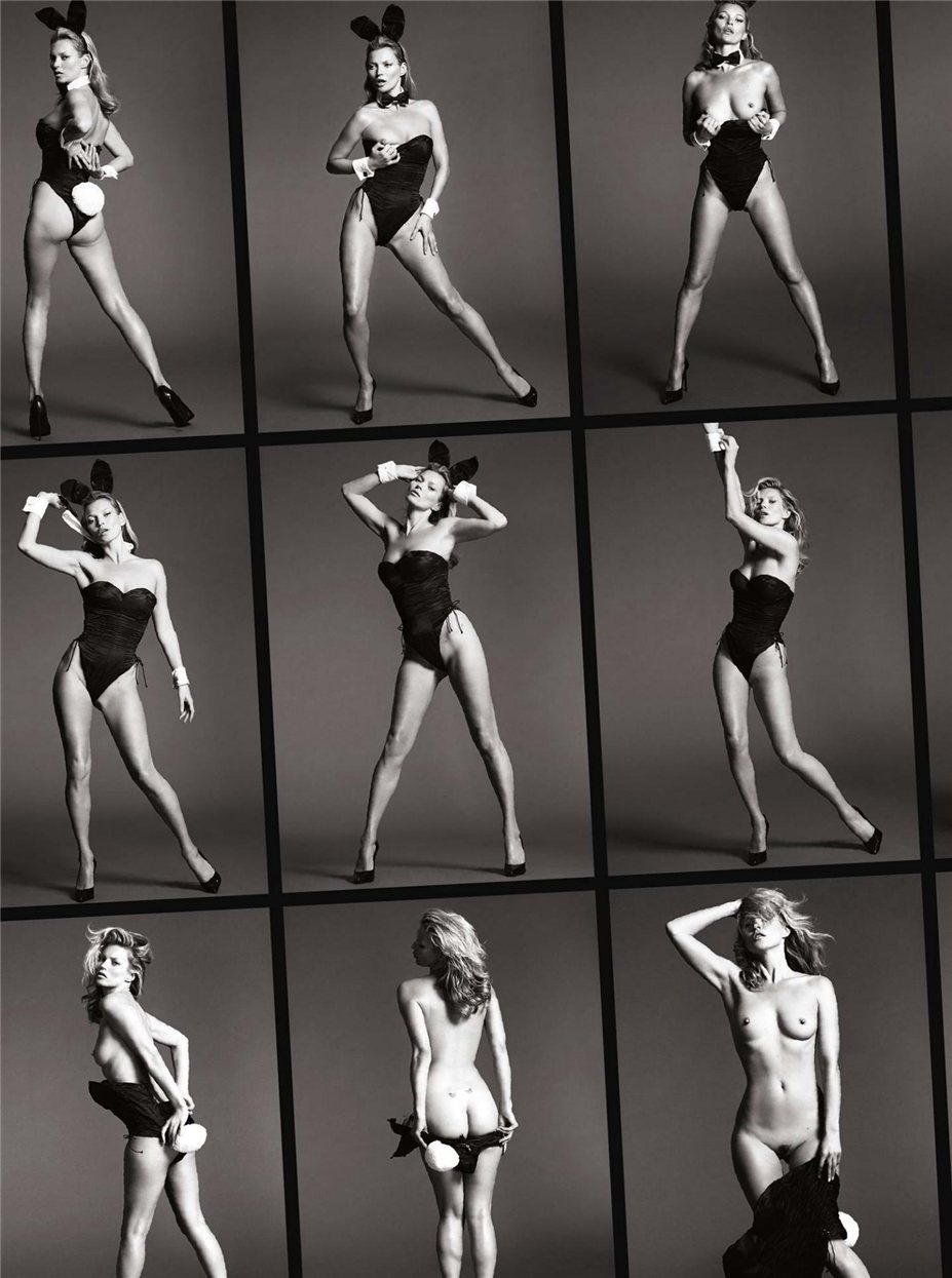 Кейт Мосс в юбилейном номере журнала Playboy / Kate Moss by Mert & Marcus in Playboy’s 60th Anniversary Issue / january-february 2014