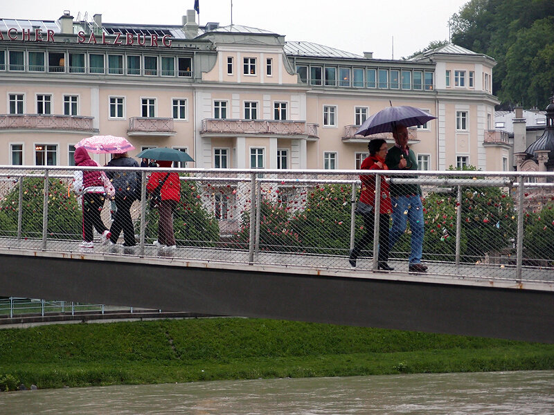 Зальцбург – город дождя. Немного "дождливых" фотографий.
