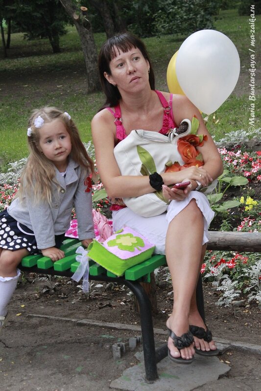 Малыши заглянули на 'Свадебное обозрение', Саратов, 16 июля 2013 года