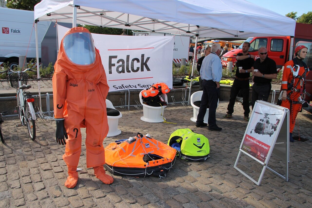 Copenhagen. Exhibition of rescue services