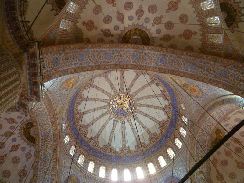 Стамбул. Голубая мечеть – Султанахмет (Istanbul. The Blue Mosque – Sultanahmet).