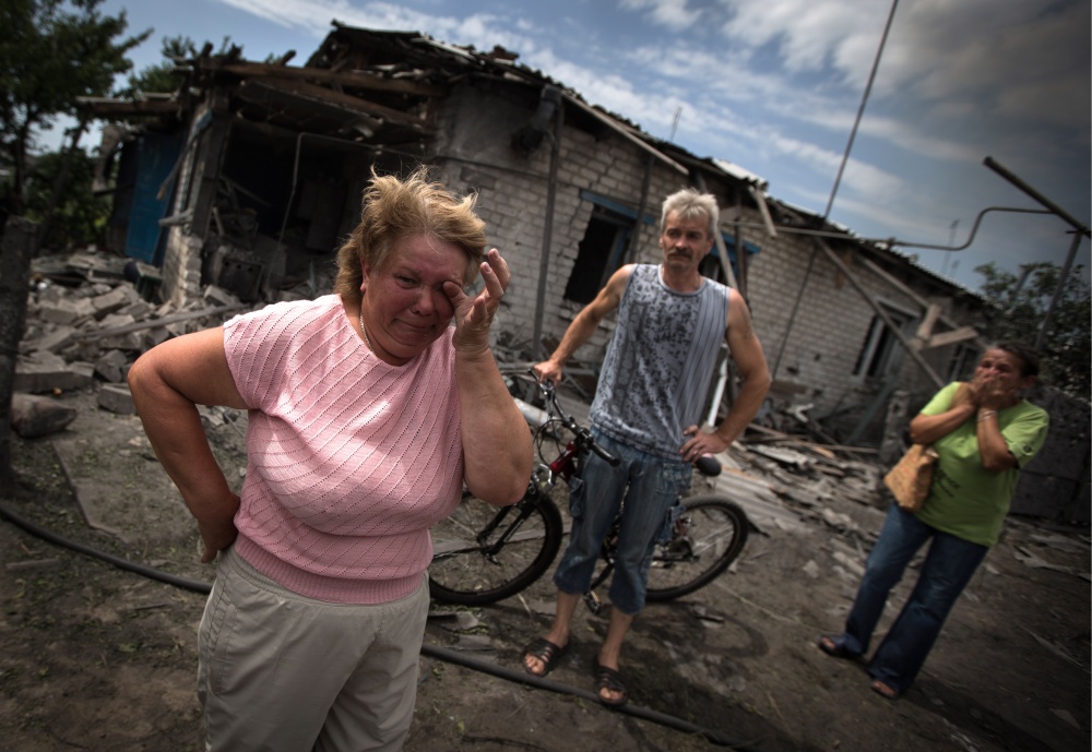 2 июля 2014 - Последствия ударов украинских силовиков по Краматорску и поселкам Луганской области 4.jpg