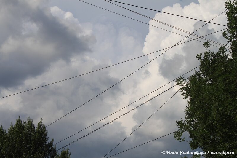 Прогулка по Саратову, Облака, 28 июня 2013 года