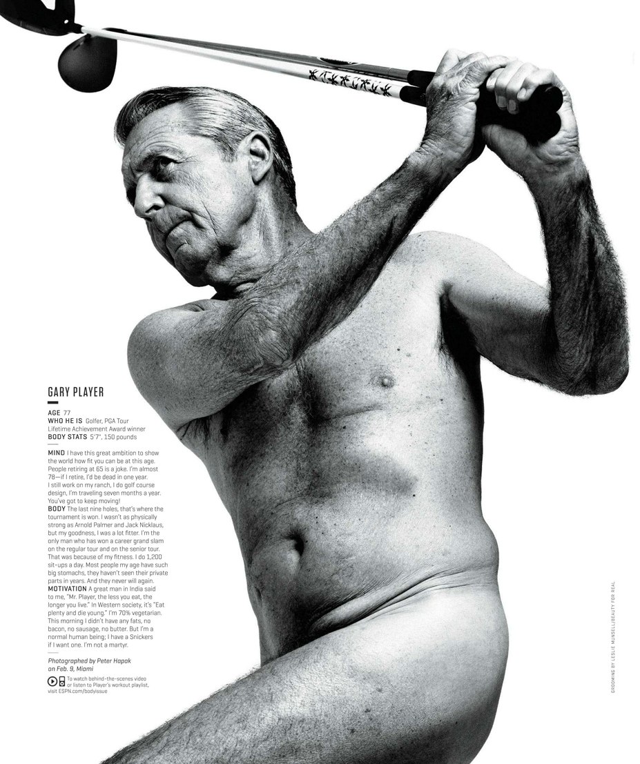 ESPN Magazine Body Issue 2013 - Gary Player